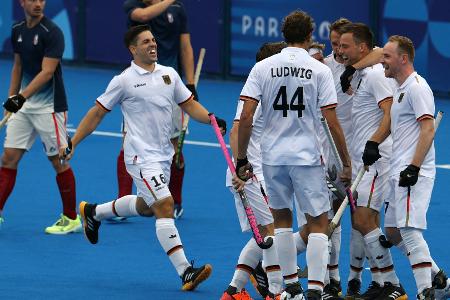 Medaillenjagd eröffnet: Hockey-Männer schlagen Frankreich Medaillenjagd eröffnet: Hockey-Männer schlagen Frankreich