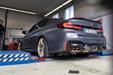 BMW M5 CS, Leistungsmessung