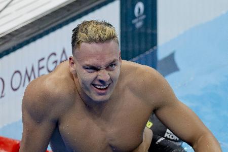 Salchow Sechster über 100 m Freistil - Pan mit Weltrekord Salchow Sechster über 100 m Freistil - Pan mit Weltrekord