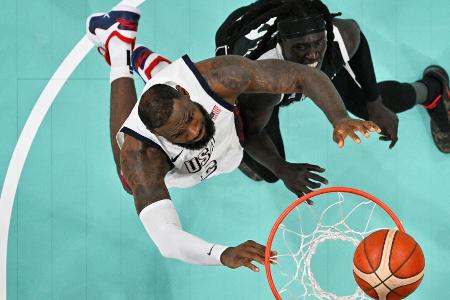Basketball: USA besiegen auch Südsudan Basketball: USA besiegen auch Südsudan