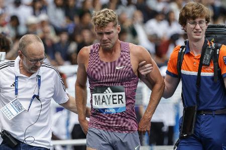 Zehnkampf-Drama: Weltrekordler Mayer muss passen Zehnkampf-Drama: Weltrekordler Mayer muss passen