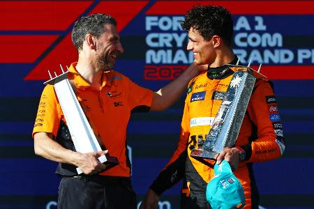 Formel 1: McLaren verlängert langfristig mit Teamchef Stella Formel 1: McLaren verlängert langfristig mit Teamchef Stella
