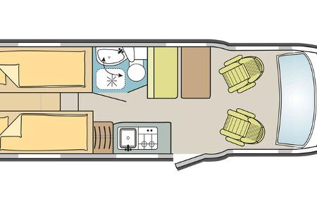 Premiere Sunlight Grundriss Ducato
