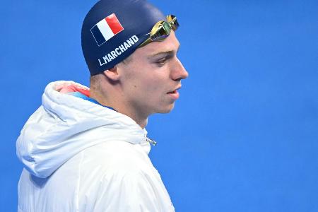 Als erster Franzose: Marchand gewinnt viertes Gold Als erster Franzose: Marchand gewinnt viertes Gold