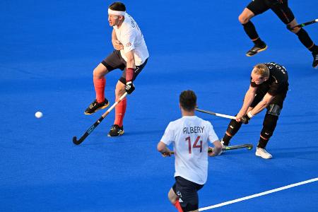 Hockey-Männer als Gruppensieger ins Viertelfinale Hockey-Männer als Gruppensieger ins Viertelfinale