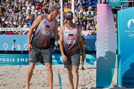 Beachvolleyball: Ehlers/Wickler holen Gruppensieg Beachvolleyball: Ehlers/Wickler holen Gruppensieg