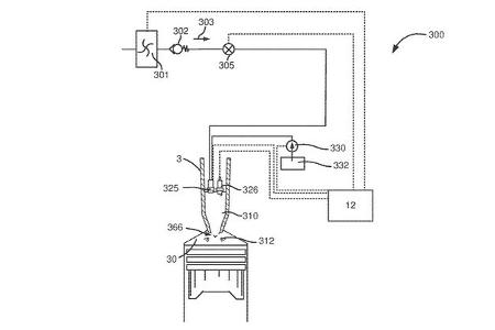 Ford-Patent Vorkammer-Verbrennung Blowby-Gase