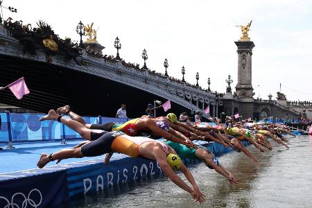 Olympia-Organisatoren: Triathlon-Mixed-Staffel findet statt Olympia-Organisatoren: Triathlon-Mixed-Staffel findet statt