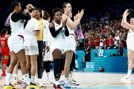 Basketballerinnen im Viertelfinale gegen Frankreich Basketballerinnen im Viertelfinale gegen Frankreich
