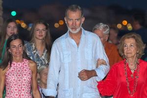 Ferien auf Mallorca: Spanische Königsfamilie besucht Fischrestaurant