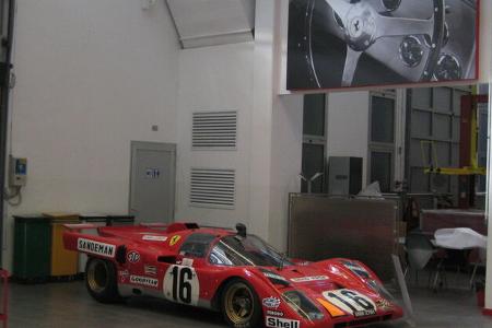 Besuch bei Ferrari Classiche, 08/2013, mkl