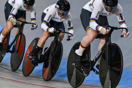 BDR-Trio im Teamsprint solide - Weltrekord durch Großbritannien BDR-Trio im Teamsprint solide - Weltrekord durch Großbritannien