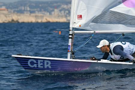 Schwache Winde bremsen Dinghy-Segler Buhl aus Schwache Winde bremsen Dinghy-Segler Buhl aus