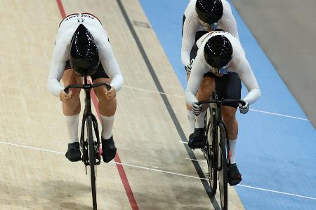 Trotz Weltrekord: Kein Gold für Teamsprint-Trio Trotz Weltrekord: Kein Gold für Teamsprint-Trio