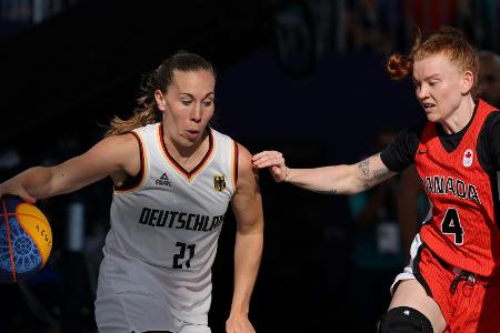 Auch Nowitzki jubelt: 3x3-Frauen im Olympia-Finale Auch Nowitzki jubelt: 3x3-Frauen im Olympia-Finale