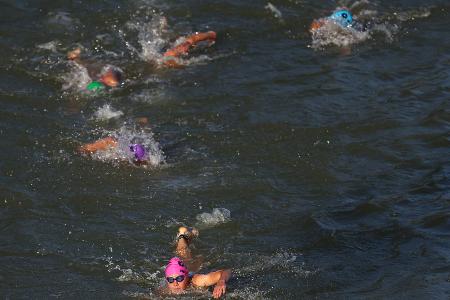 Freiwassertraining in der Seine abgesagt Freiwassertraining in der Seine abgesagt