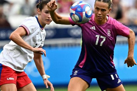 Ohne Popp und Schüller: Goldtraum der DFB-Frauen geplatzt Ohne Popp und Schüller: Goldtraum der DFB-Frauen geplatzt