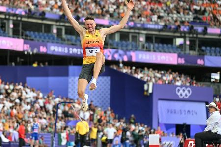 Weitsprung: Batz Sechster bei erneutem Tendoglou-Olympiasieg Weitsprung: Batz Sechster bei erneutem Tendoglou-Olympiasieg