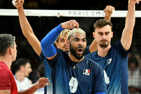 Volleyball: Frankreich spielt um das nächste Gold Volleyball: Frankreich spielt um das nächste Gold