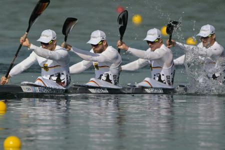 Kanu: Kajak-Vierer erreicht Finale und greift nach Gold Kanu: Kajak-Vierer erreicht Finale und greift nach Gold