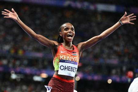 Chebet macht Gold-Double perfekt Chebet macht Gold-Double perfekt