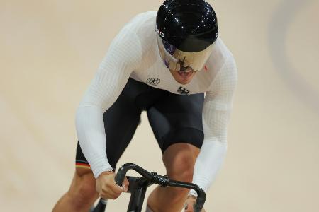 Heftiger Sturz: Aus für Spiegel im Keirin-Halbfinale Heftiger Sturz: Aus für Spiegel im Keirin-Halbfinale
