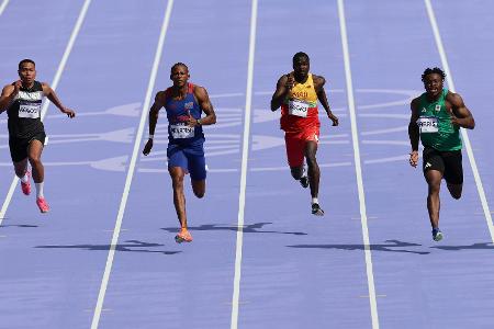 Kongolesischer 100-m-Sprinter positiv getestet Kongolesischer 100-m-Sprinter positiv getestet