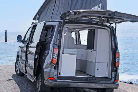 Westfalia Kelsey auf Transit Custom f