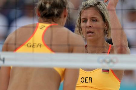 Beachvolleyball-EM: Ludwig/Lippmann feiern ersten Sieg Beachvolleyball-EM: Ludwig/Lippmann feiern ersten Sieg