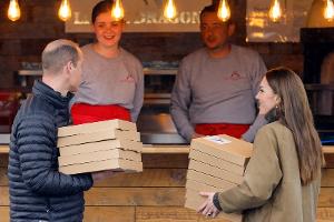 Prinz William und Kate schreiben Kondolenzbrief für Pizzabäcker