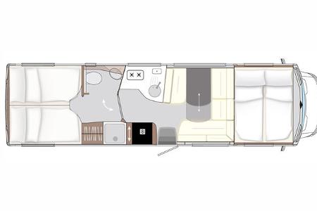Concorde, Quer-Doppelbett Concorde, Quer-Doppelbett