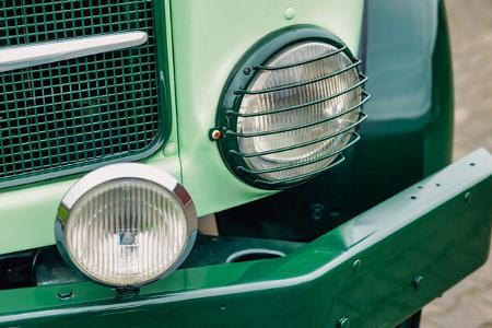 08/2024 1974 Mercedes-Benz LA 1113 B Variomobil Wohnmobil Oldtimer