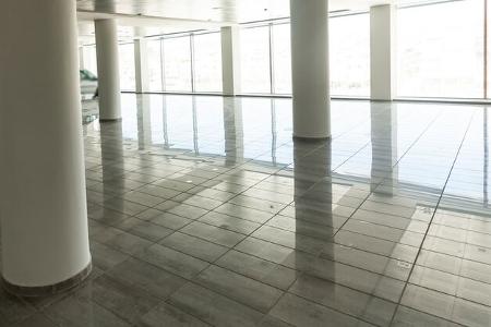 Leerer Showroom
