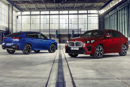 BMW X2 M35i xDrive (links), BMW iX2 xDrive30