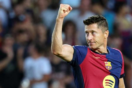 Erfolgreiches Heimdebüt für Flick dank Lewandowski Erfolgreiches Heimdebüt für Flick dank Lewandowski