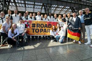 Abreise zu Paralympics: Beucher hofft auf "wunderbare Spiele"