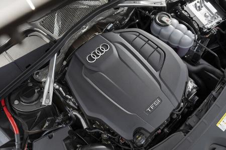 Audi A4 45 TFSI Quattro, Motorraum