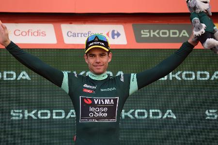Vuelta: Dritter Tagessieg für van Aert Vuelta: Dritter Tagessieg für van Aert