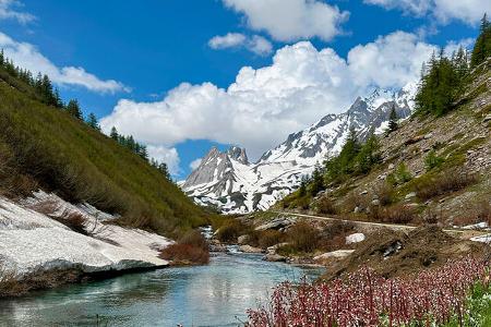 Italienische Alpen Aostatal 