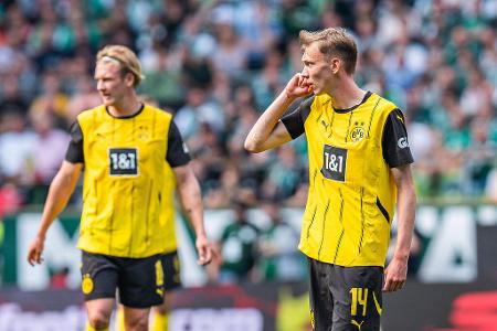BVB bei Werder Bremen: Noten und Einzelkritik - Borussia Dortmund hat am Samstag den ersten Dämpfer unter Nuri Sahin kassiert. Im Gastspiel bei Werder Bremen zeigten die Schwarzgelben einen ideenlosen Auftritt. Mit dem 0:0 war man letztlich fast noch gut bedient. Alle BVB-Stars in der Einzelkritik: BVB bei Werder Bremen: Noten und Einzelkritik - Borussia Dortmund hat am Samstag den ersten Dämpfer unter Nuri Sahin kassiert. Im Gastspiel bei Werder Bremen zeigten die Schwarzgelben einen ideenlosen Auftritt. Mit dem 0:0 war man letztlich fast noch gut bedient. Alle BVB-Stars in der Einzelkritik: