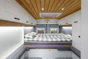 Neuer Grundriss des schicken Campervans