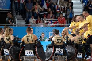 Rollstuhlrugby: Deutschland spielt um Platz sieben