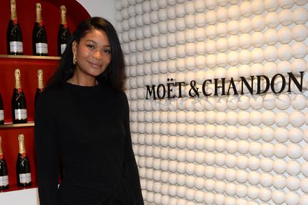 Das ließ sich auch Model Chanel Iman nicht entgehen.
