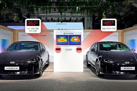 Hyundai Kia Heat Tech Day Hitzeschutz-Technologien