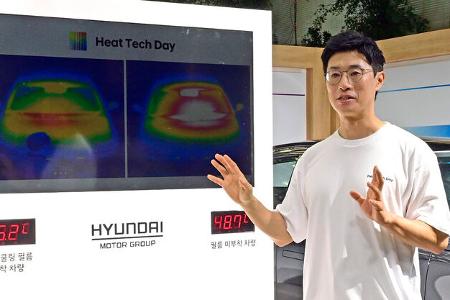 Hyundai Kia Heat Tech Day Hitzeschutz-Technologien