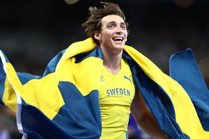 Showdown der Superstars: Duplantis schlägt Warholm über 100 m