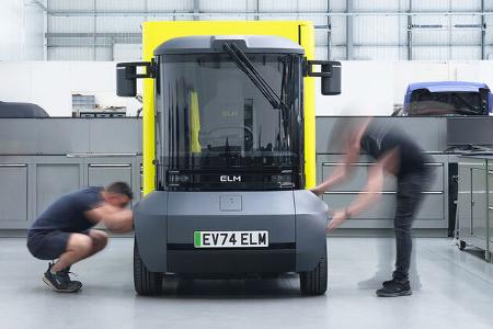 ELM Mobility Evolv Elektro Transporter Lieferwagen L7e Prodrive
