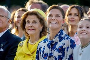 Kronprinzessin Victoria mit Tochter Estelle bei Paralympics in Paris