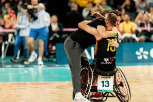 "Der MVP": Rollstuhlbasketballer feiern Bronze-Held Böhme