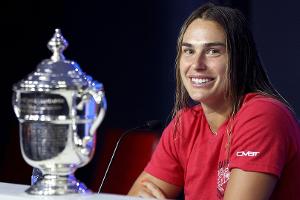 US-Open-Sieg: Sabalenka "stolz auf mich und auf meine Familie"